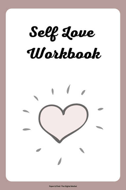 💖 Self-Love Workbook | 38 Pages of Reflection, Growth & Empowerment